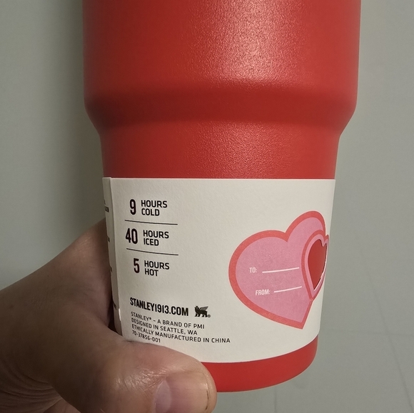 NWT Stanley Target 2025 Valentine's Day Limited Ed Collab The Flowstate Quencher - Picture 10 of 10